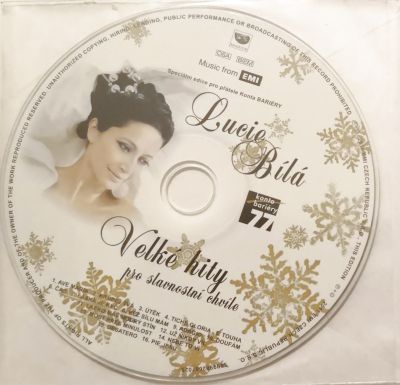 CD Lucie Bílá - Velké hity pro slavnostní chvíle