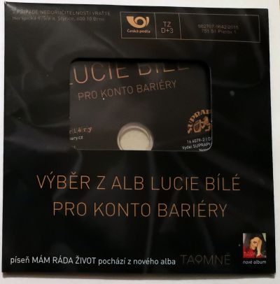 CD Lucie Bílá - pro Konto Bariery