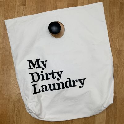 Taška na špinavé prádlo i s háčkem