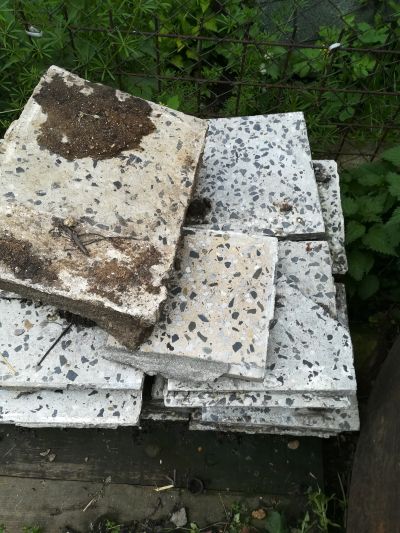 Dlažba do záhonů za odvoz