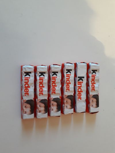 Kinder cokoladky