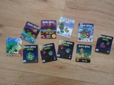 Kartičky Angry Birds