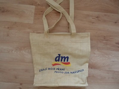 DM nákupní taška přírodní - lýko?