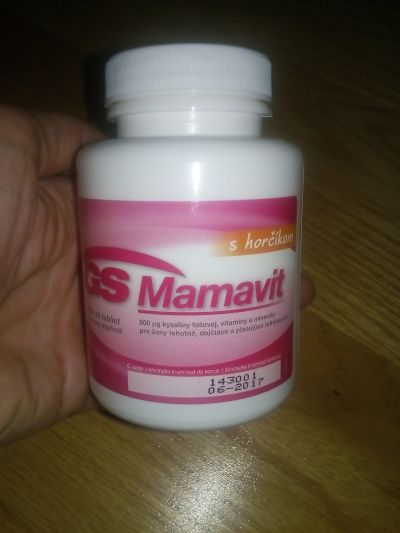 Vitaminy Mamavit - prošlé