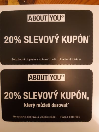 Slevový kupon About You