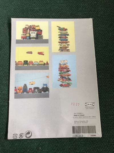 Ikea pohlednice auta