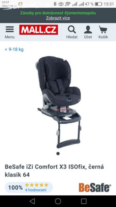 BeSafe iZi Comfort 9-18kg