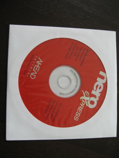 CD software - NERO Express