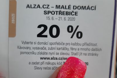 Sleva Alza na male spotrebice