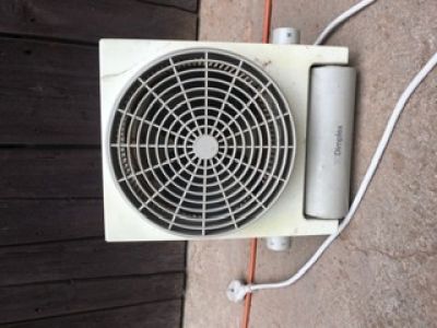 Ventilátor s ohřevem - funkční