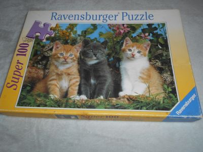 Puzzle Ravensburger kočky
