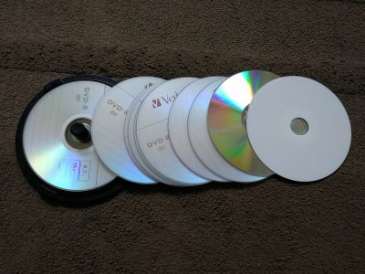 Prázdné CD a DVD