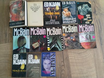 detektivky Ed McBain 13x