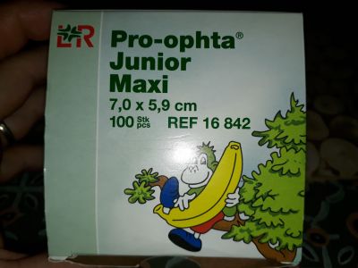 Dětské okluzory Pro-ophta Junior Maxi