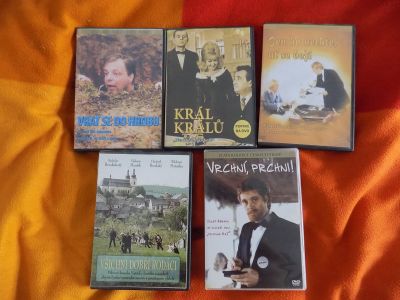 České filmy na DVD