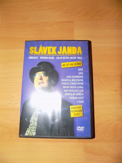 DVD Slávek Janda - 40 let na scéně