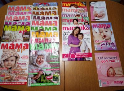 Časopisy Máma a já, maminka