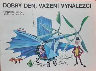 Knížka "Dobrý den, vážení vynálezci"