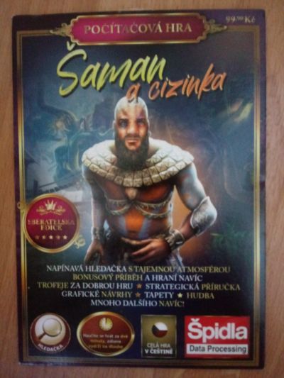 DVD počítačová hra "Saman a cizinka"