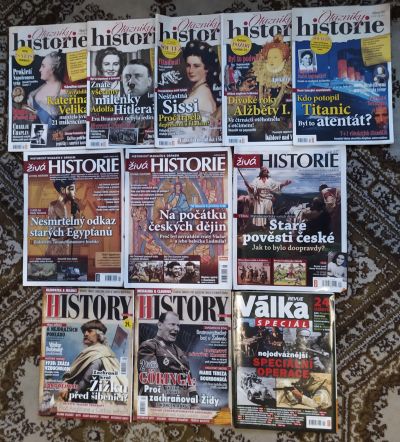 Časopisy historie