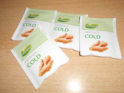 4 sáčky čaj Pikwick Herbalis cold