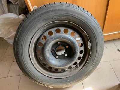 4x pneu s ráfky; Bridgestone 195/65R15