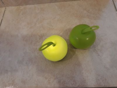 Dekorace - Dvě svítící jablka Ikea
