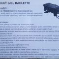 Elektrický gril Raclette