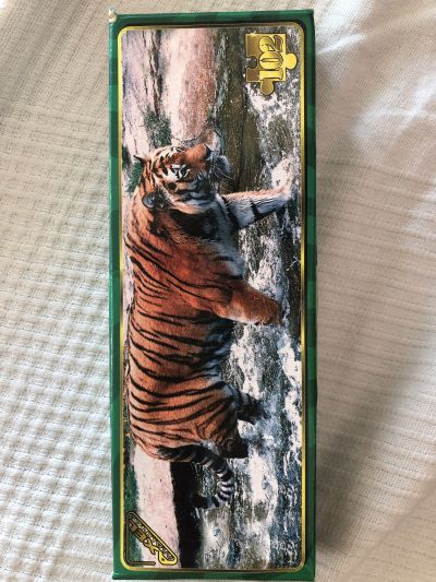 Puzzle tygr 32x11cm