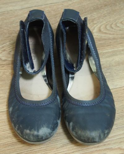 dívčí kožené boty,balerínky vel.32