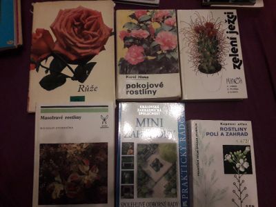 knihy o rostlinach