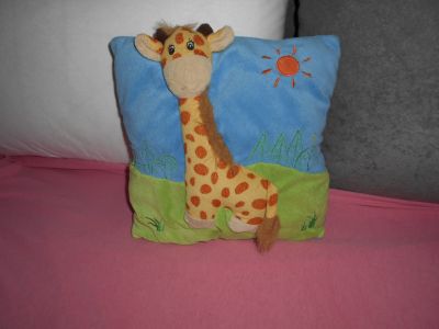 Dětský polštářek s žirafou