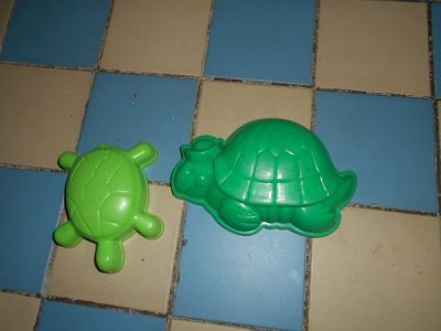 Bábovky 2 zelené želvy