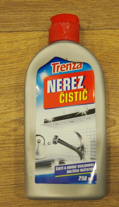 čistič na nerez