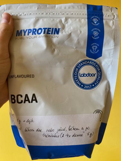 BCAA půlka balení - potravinový doplněk pro sportovce