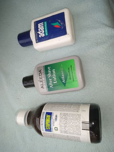 Ústní vody a balzám po holení