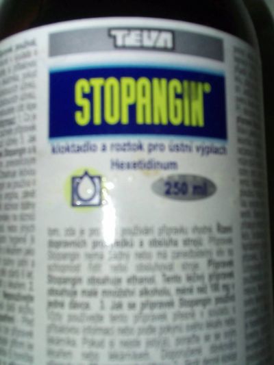 Stopangin - zbytek