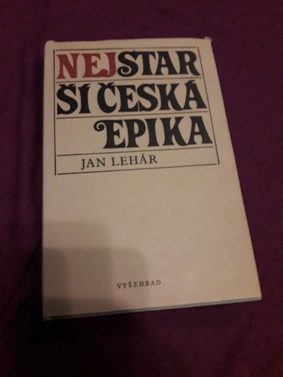 Nejstarší česká epika kniha od: Jan Lehár