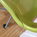 Zelená židle IKEA