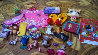 Setík hraček pro holčičku