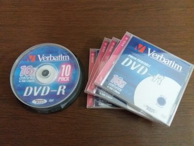 DVD-R na vypálení