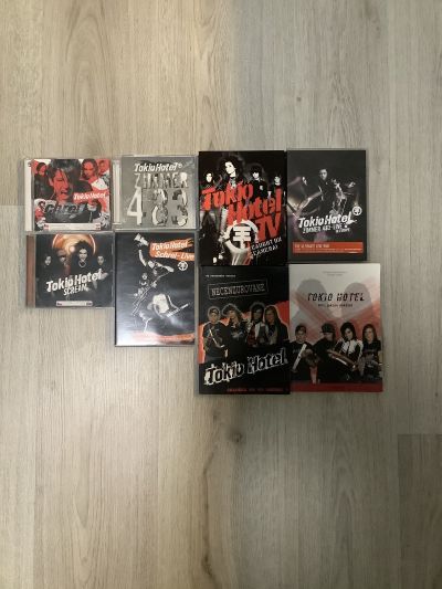 Tokio Hotel - CD, DVD, knížky