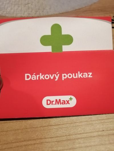 Dárkový poukaz dr. Max 100 Kč