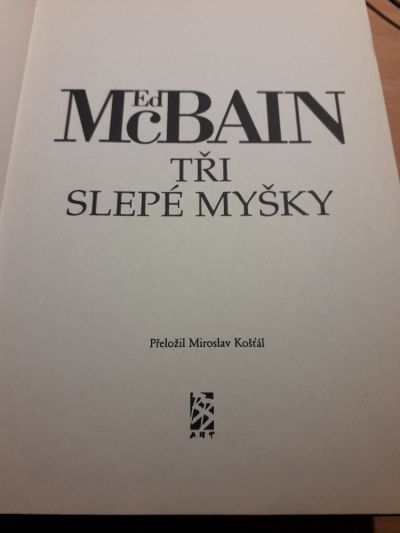 Tri slepe mysky pro Jakub Mikoláš