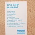 Tool card