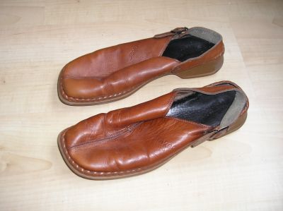 Kožené boty 41