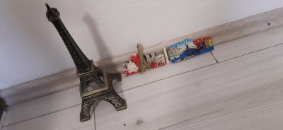Eiffelova věž, magnetka Paříž, magnetka Benátky