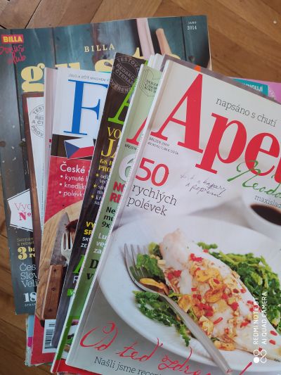 Časopisy o vaření - jaro