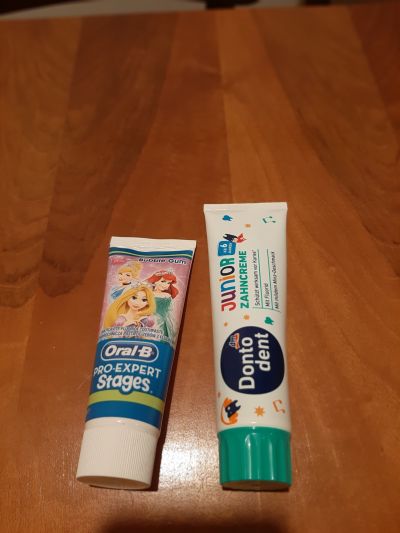 Dětské zubní pasty po expiraci