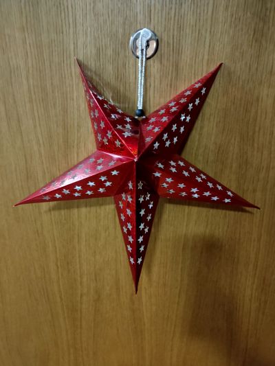 Vánoční dekorace - hvězda
